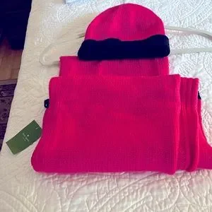 kate spade | Accessories | Brand Hot Pink Kate Spade Hat And  display picture 2
